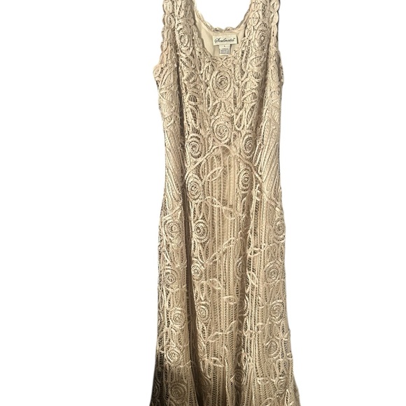 SOULMATES SILK LACE DETAILED DRESS L - Picture 3 of 5